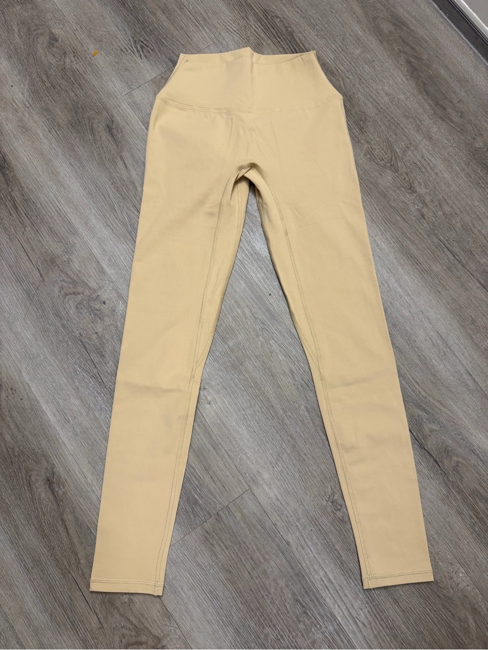 Halara High Waist 7/8 Leggings Women’s S Beige Neutral 2